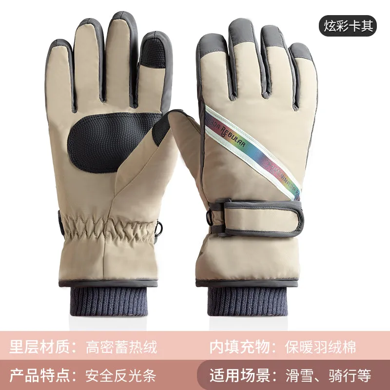 Windproof Ski Gloves For Extreme Winter Sports For Women