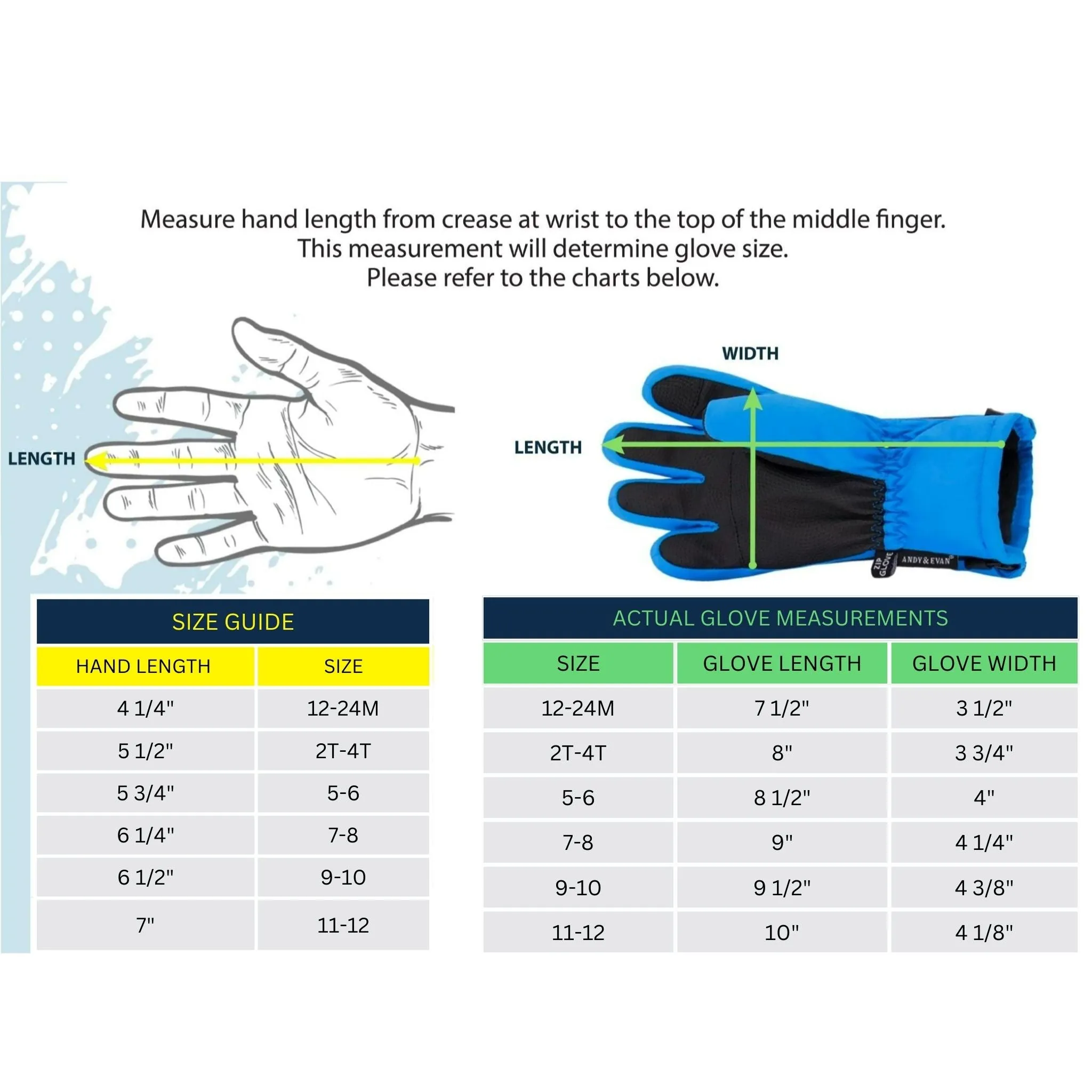 Winter & Ski Glove powered by ZIPGLOVE™ TECHNOLOGY | Pink Rainbows