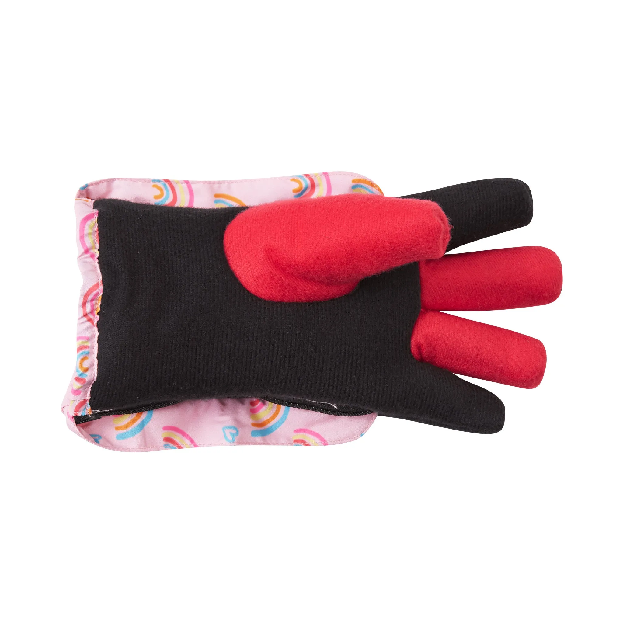 Winter & Ski Glove powered by ZIPGLOVE™ TECHNOLOGY | Pink Rainbows