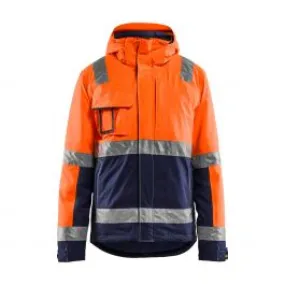 Winter&#x20;Jacket&#x20;High&#x20;Vis&#x20;4870&#x20;High&#x20;Vis&#x20;Oranje&#x2F;Marineblauw&#x20;-&#x20;Bl&#xE5;kl&#xE4;der
